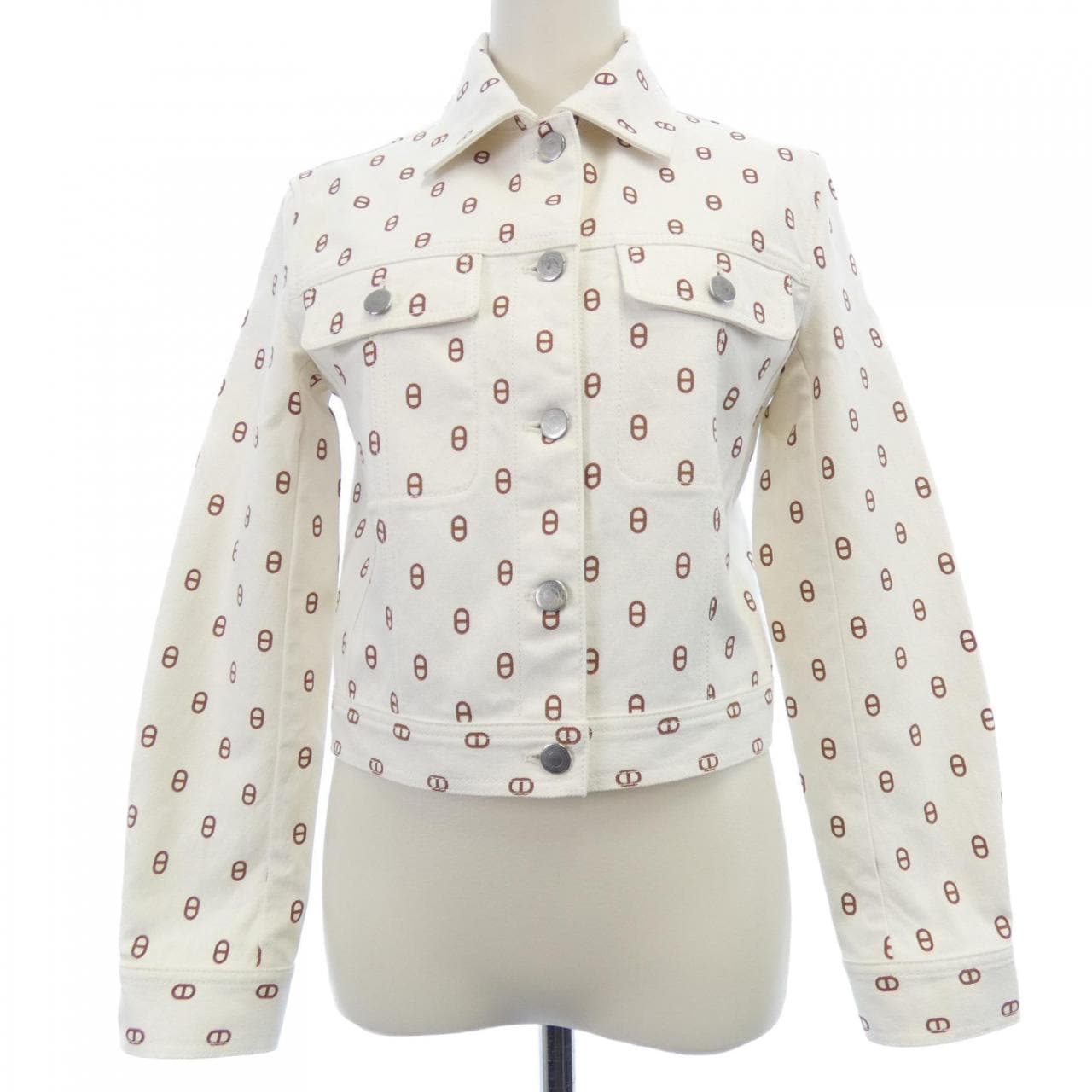 エルメス HERMES シェーヌダンクル　クルードセル 4E0215D3 ジャケット