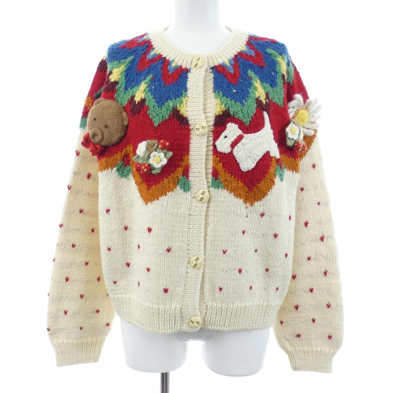 【ヴィンテージ】ピンクハウス PINK HOUSE カーディガン