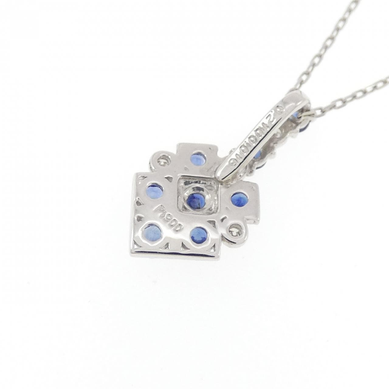 PT900/PT850 サファイヤ ネックレス 0.21CT