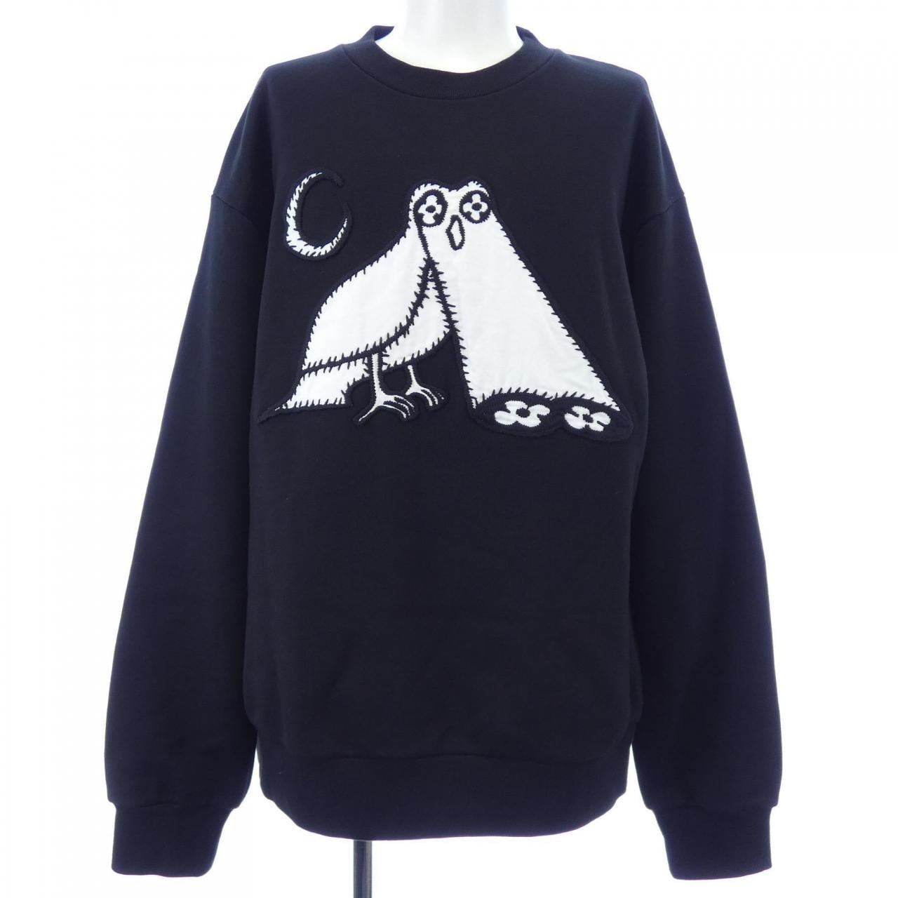 LOUIS VUITTON Vuitton LV Comics Owl Patch Crew Neck Sweatshirt HOY79WVW3