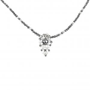 K18WG ダイヤモンド ネックレス 1.56CT
