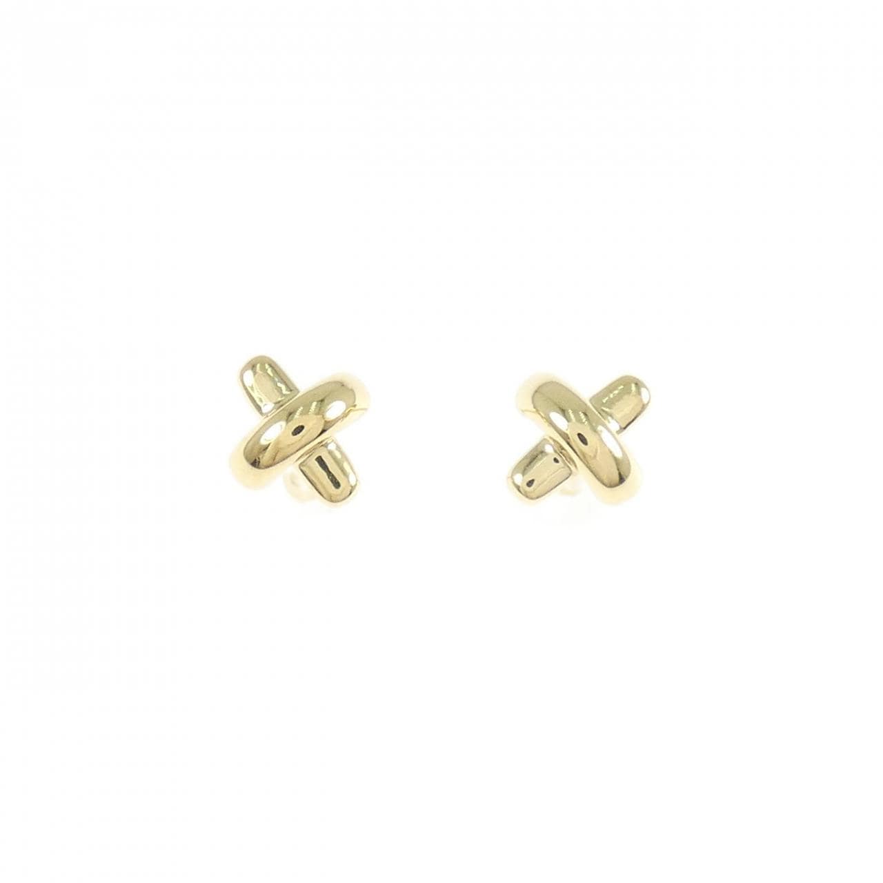 TIFFANY cross stitch earrings