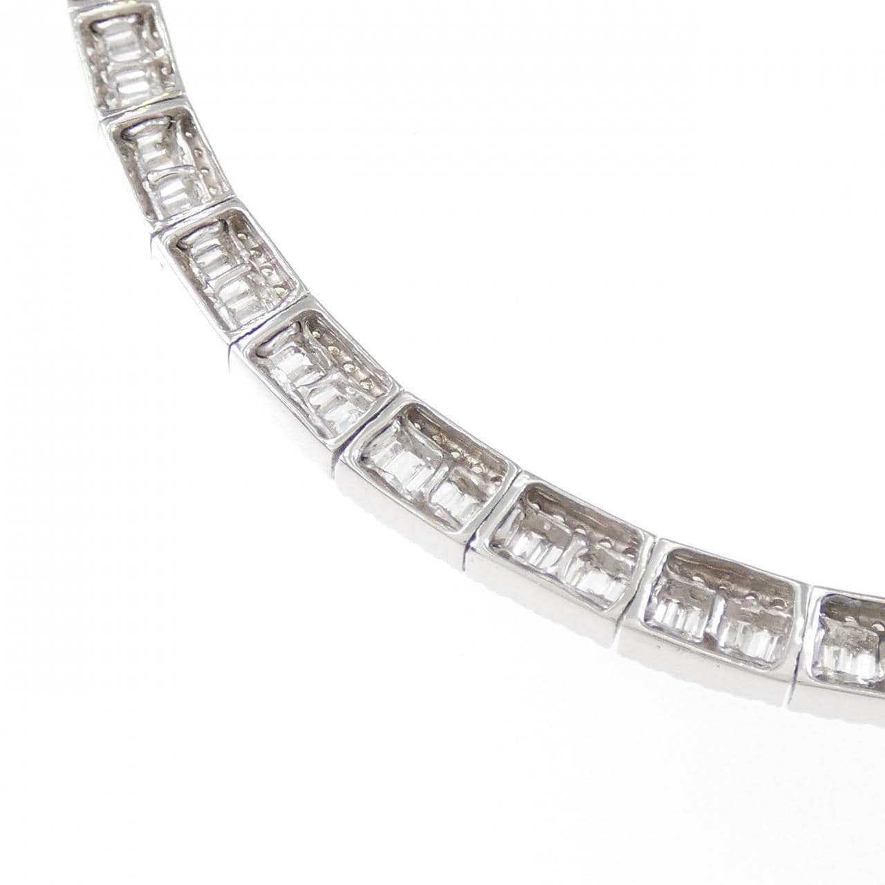 750WG ダイヤモンド ネックレス 2.20CT