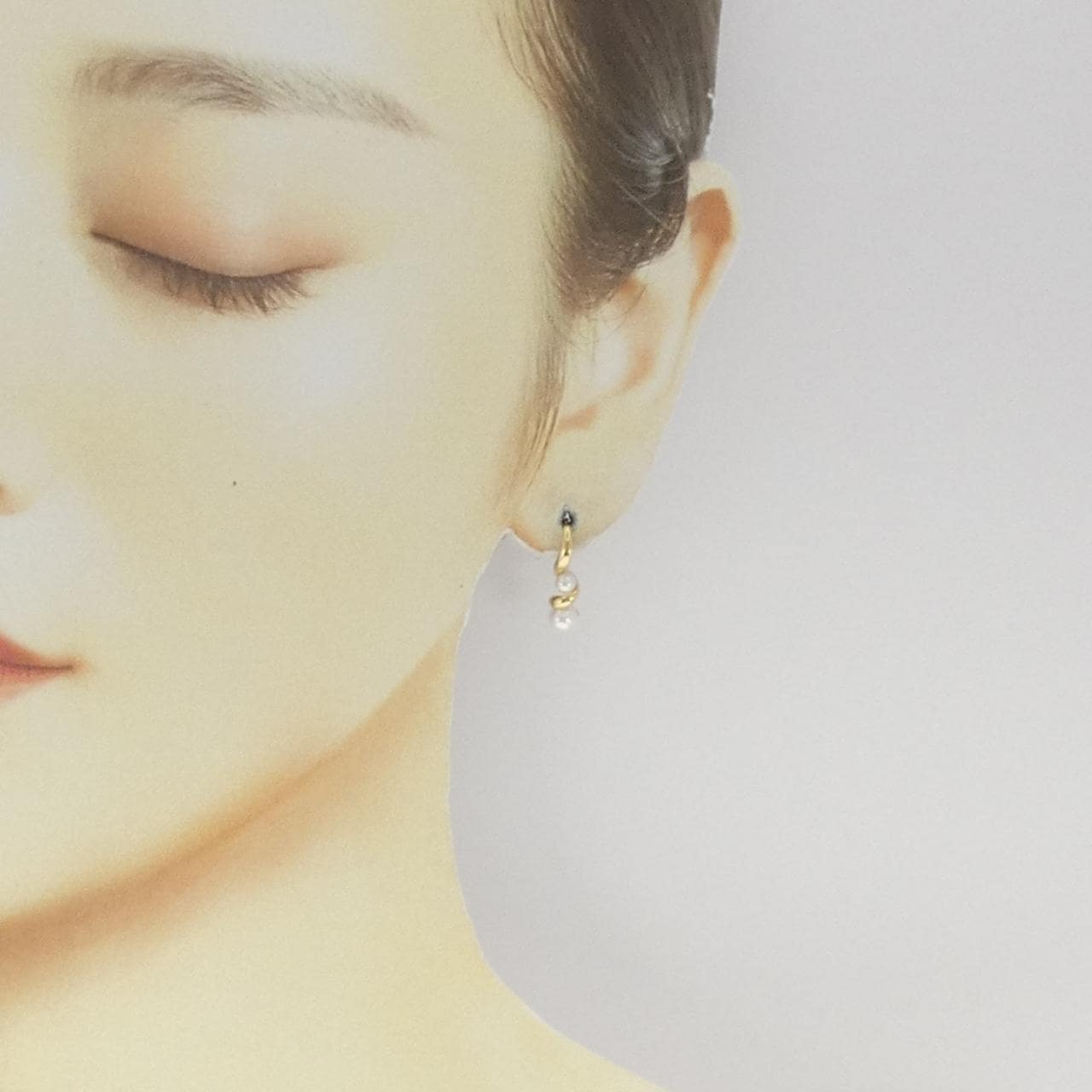 ミキモト アコヤパール ピアス
