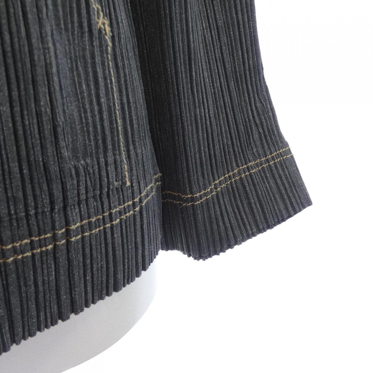 プリーツプリーズ PLEATS PLEASE 2007 デニム転写プリント PP71-JC622 7562022 パーカー