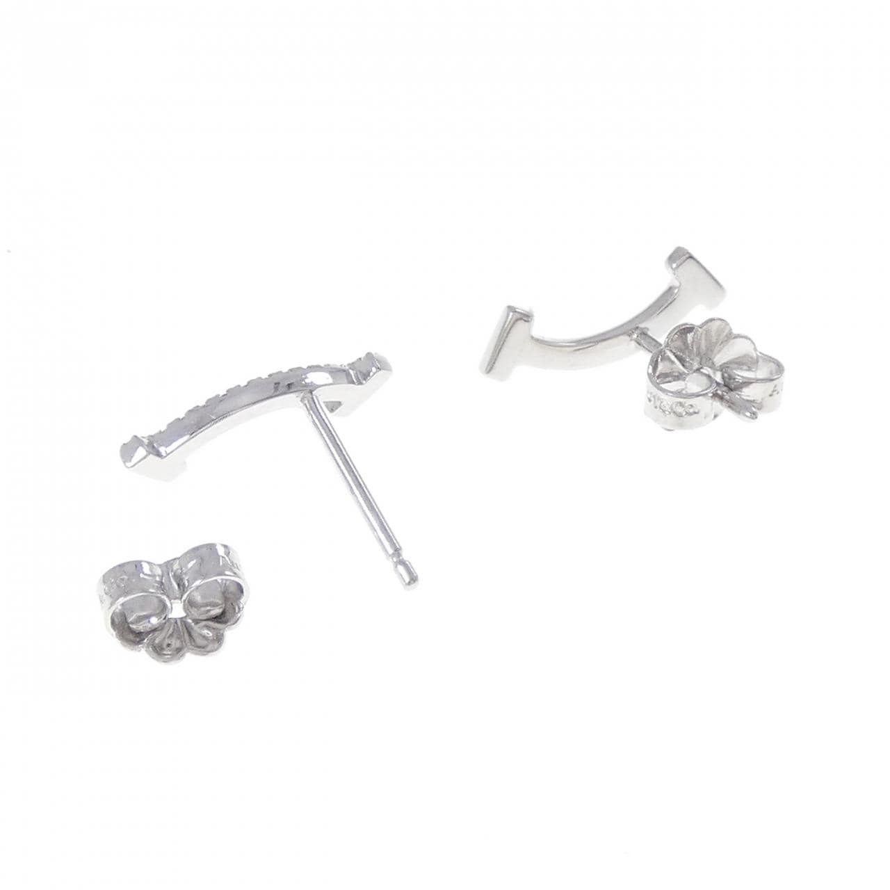 ティファニー Tスマイル ピアス