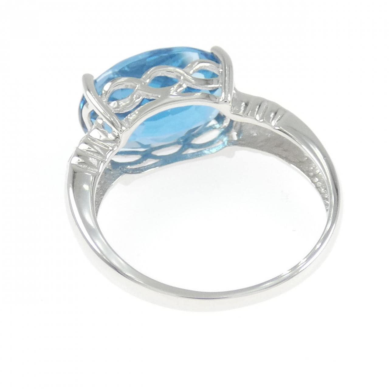 10KWG ブルートパーズ リング