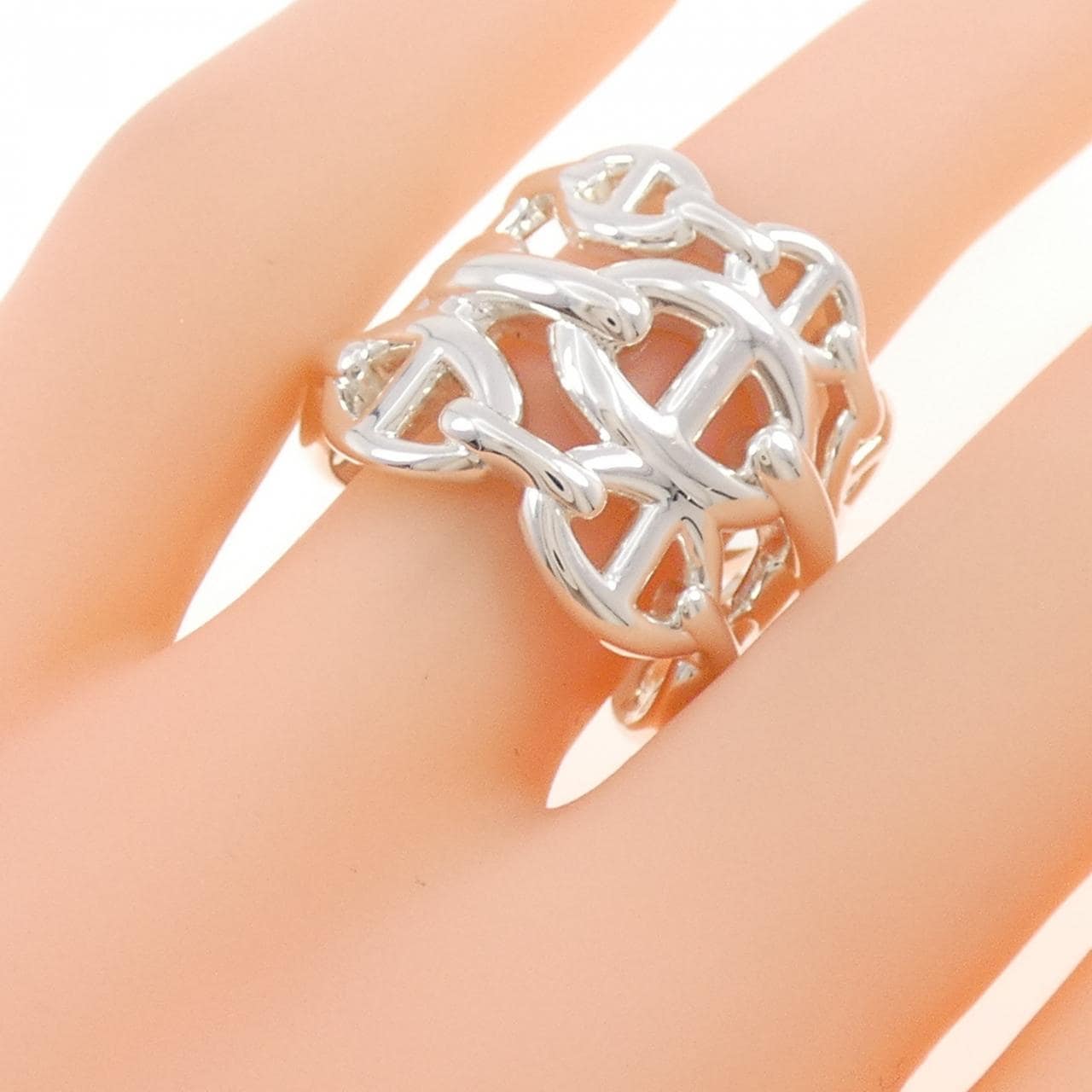 エルメス シェーヌ ダンクル アンシェネ リング