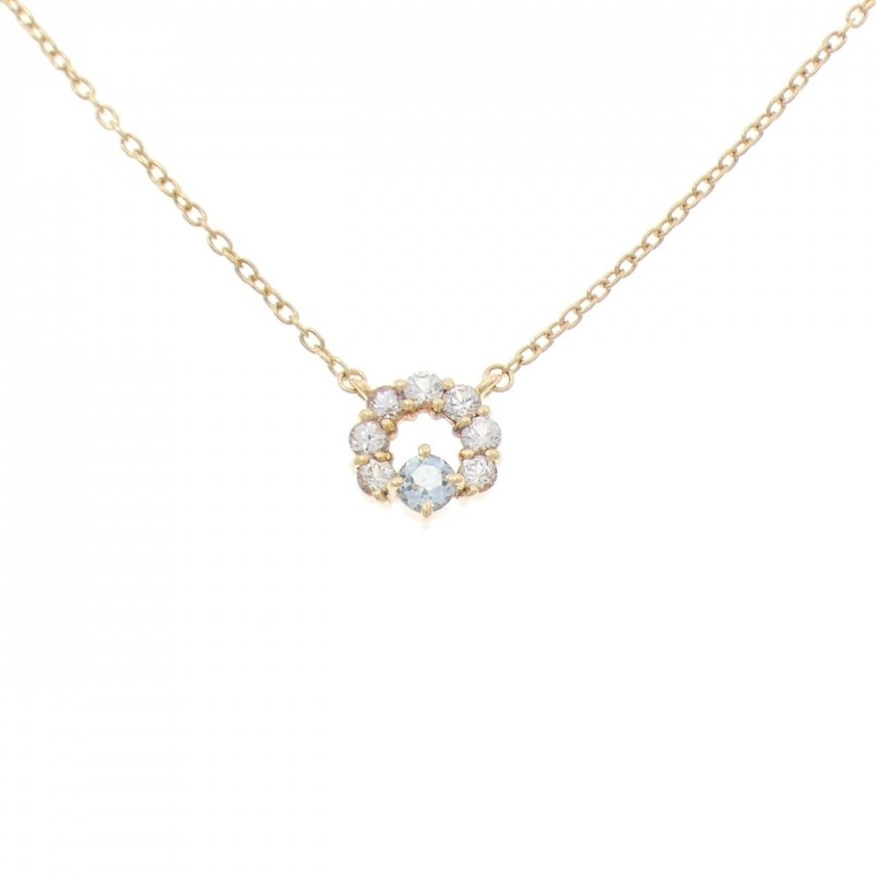 ヴァンドーム アクアマリン ネックレス