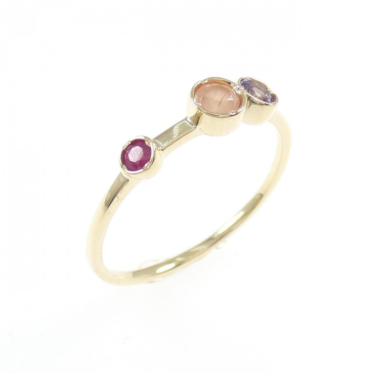 エテ カラーストーン リング