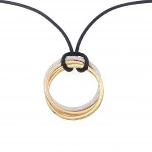 カルティエ トリニティ エクストララージ ネックレス