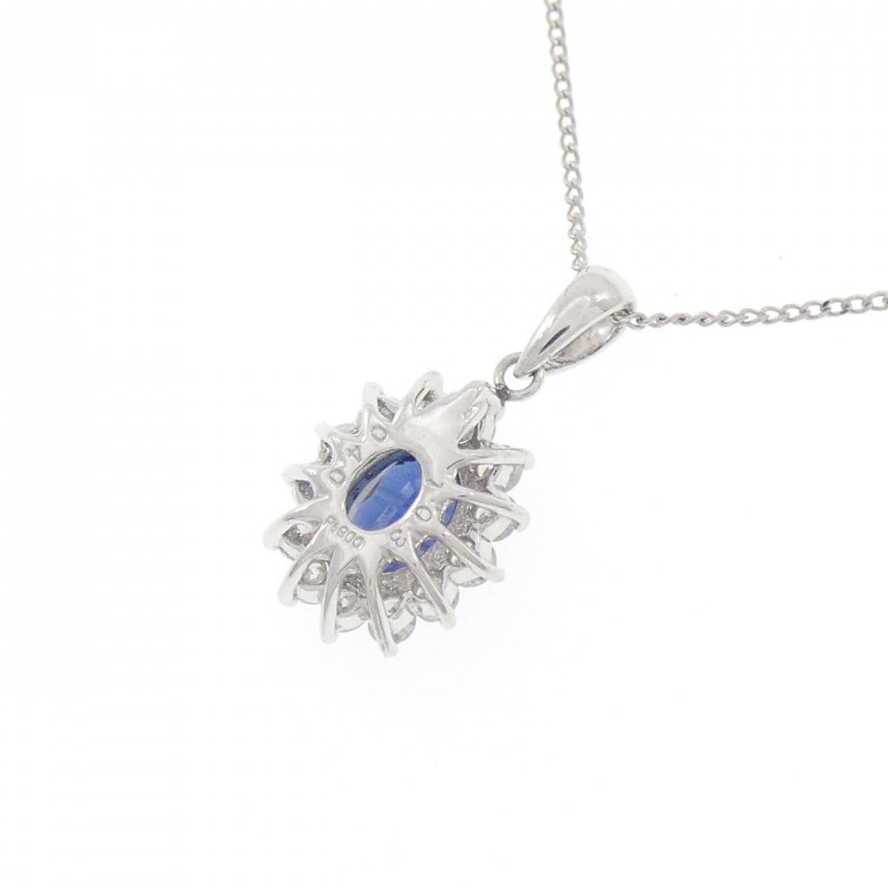 PT900/PT850 サファイヤ ネックレス 1.03CT