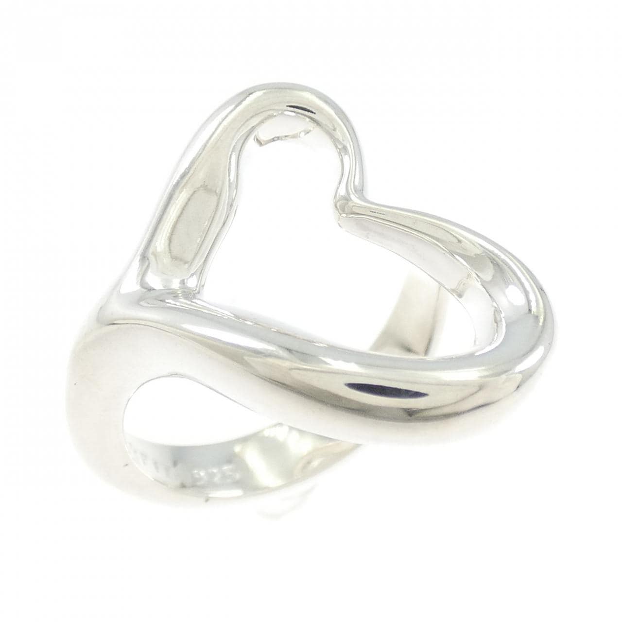 ティファニー オープンハート リング