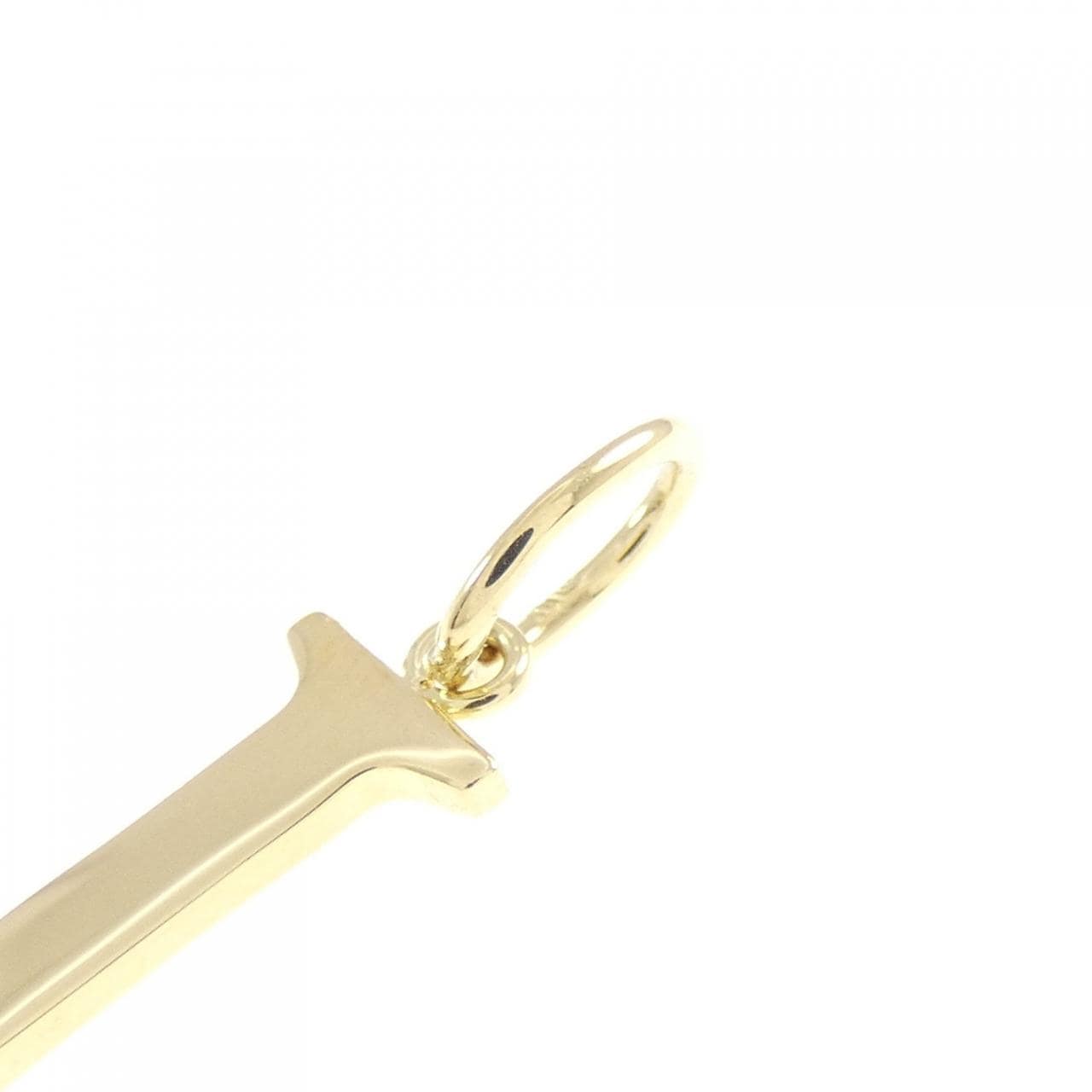 K18YG イニシャルI ペンダント