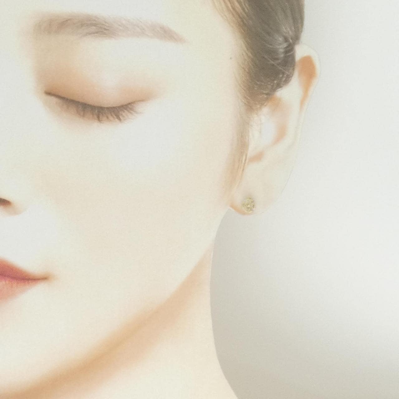 K18YG ダイヤモンド ピアス 0.22CT