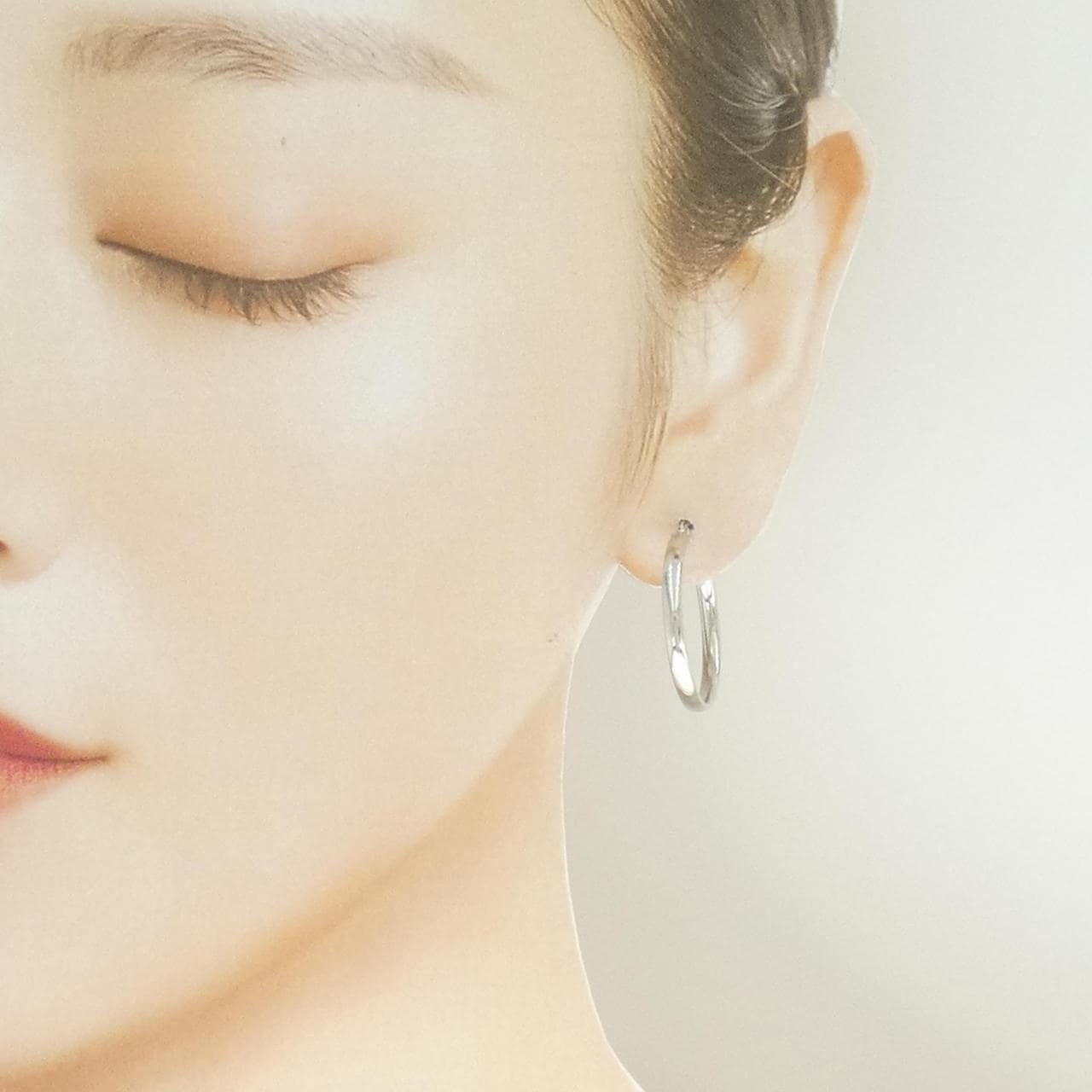 750WG フープ ピアス