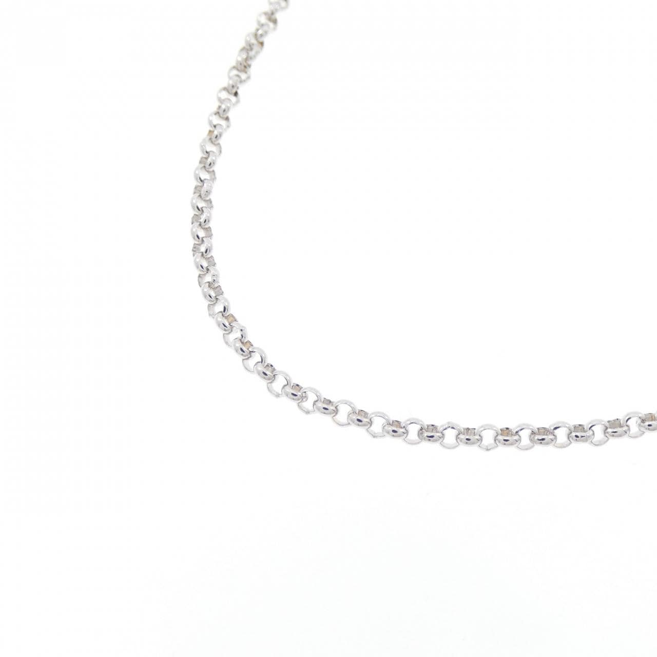 K18WG chain necklace