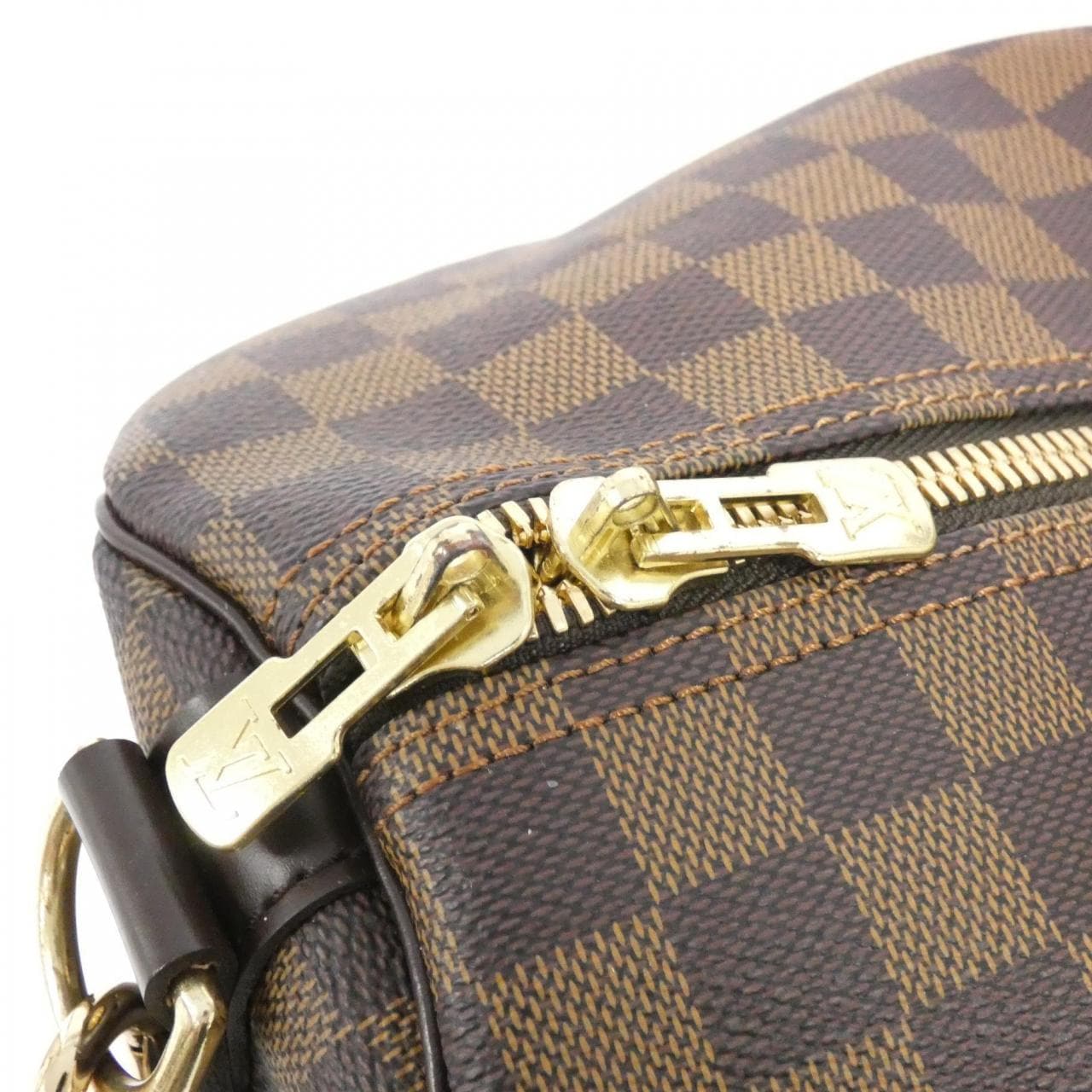 LOUIS VUITTON Damier Keepall Bandouliere 55cm N41414 Boston Bag