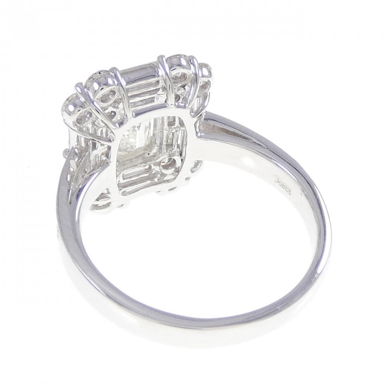 【新品】PT900 ダイヤモンド リング 1.005CT
