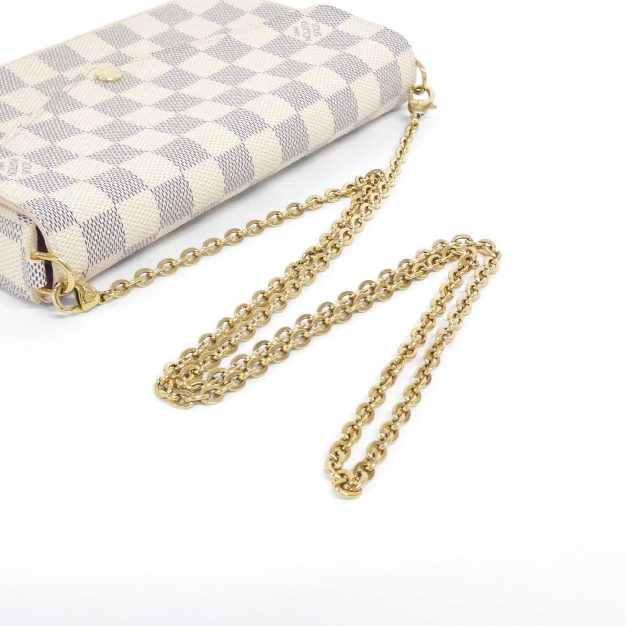 ルイヴィトン ダミエ アズール ポシェット フェリシー N63106 ショルダーバッグ