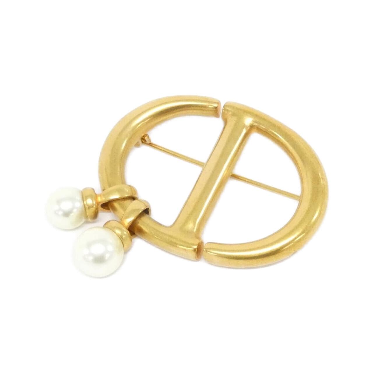 クリスチャンディオール CD ネイビー V0693CDNRS ブローチ