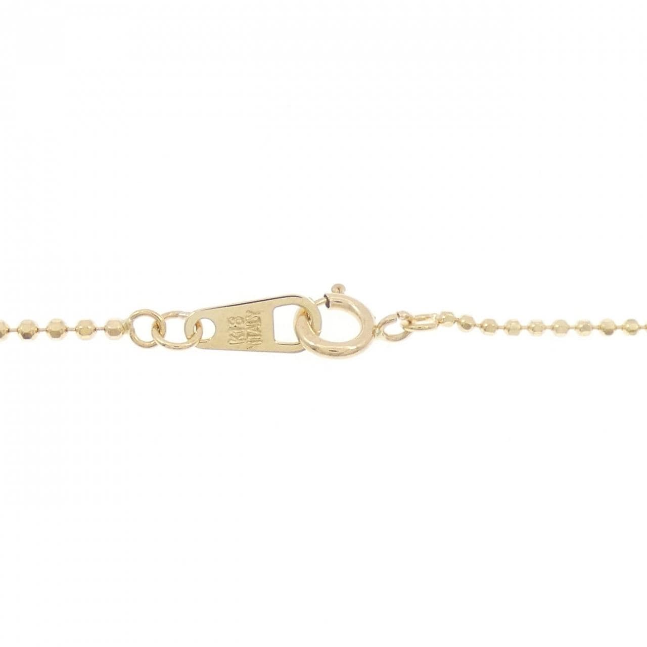 K18YG ラピスラズリ ネックレス