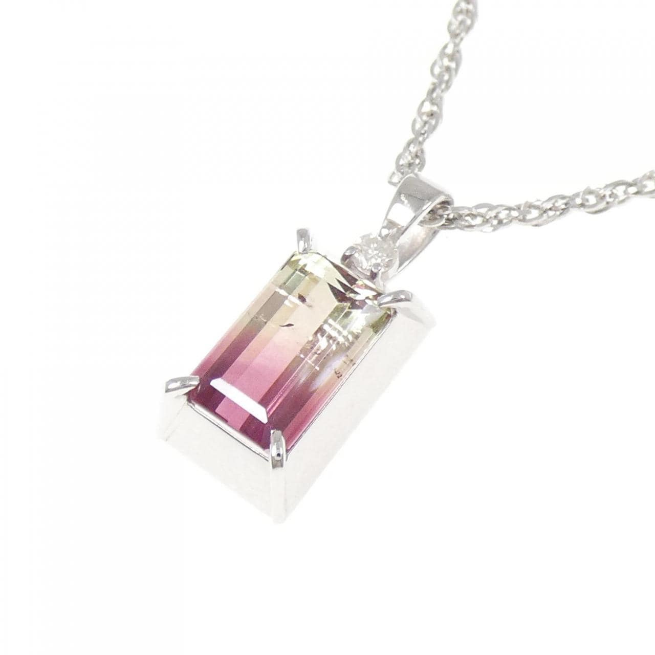 PT900/PT850 トルマリン ネックレス 3.72CT