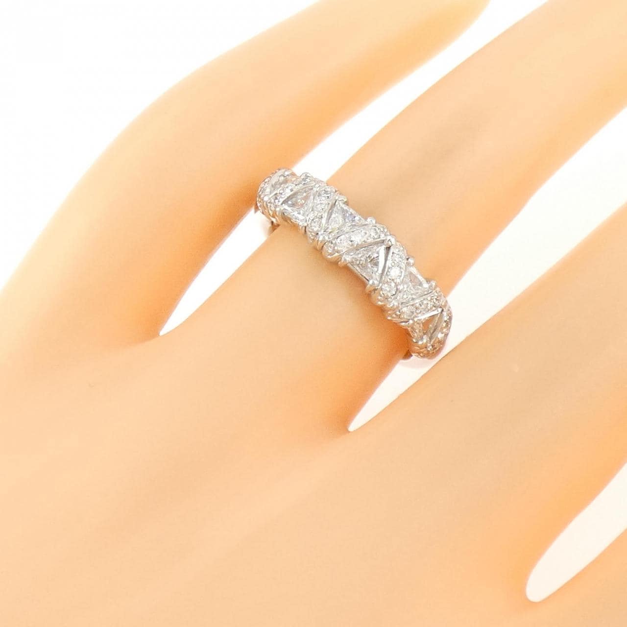 PT900 ダイヤモンド リング 0.58CT