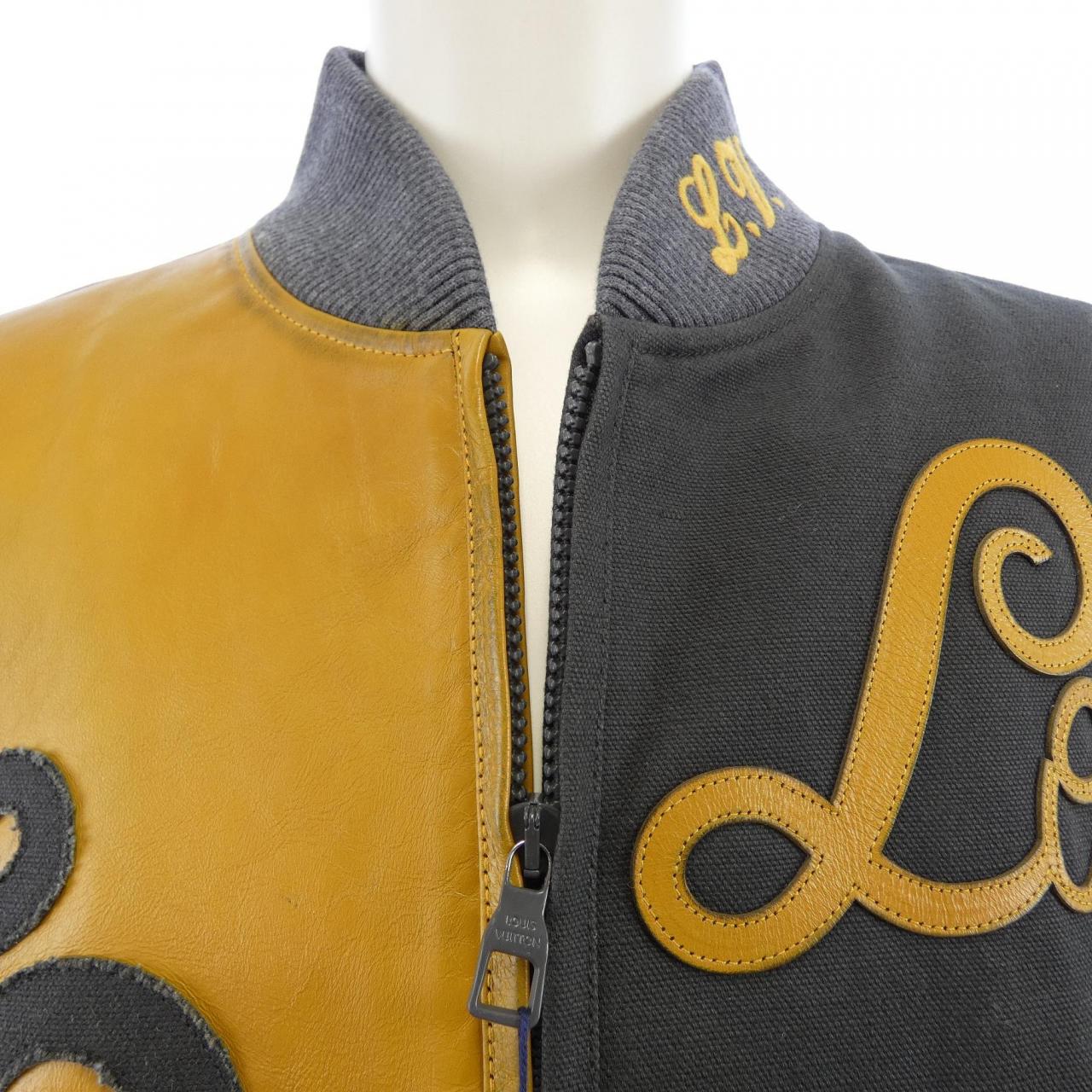 ルイヴィトン LOUIS VUITTON ミックスキャンバスレザーボンバー HOL76EXS0 ブルゾン