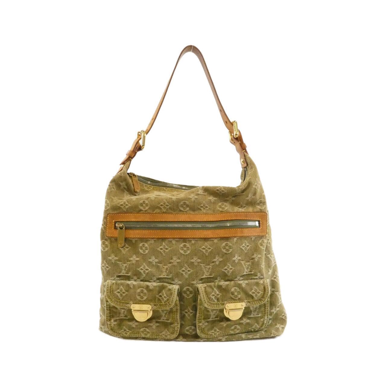 LOUIS VUITTON Monogram Denim Baggy GM M95211 單肩包