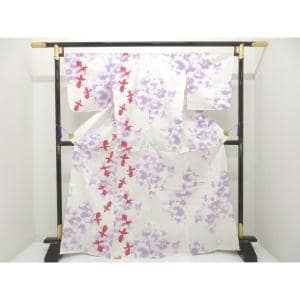 【新品】女ゆかた　片身替わり　トールサイズ