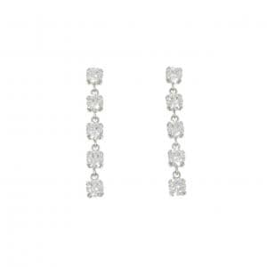 K14WG キュービック ピアス