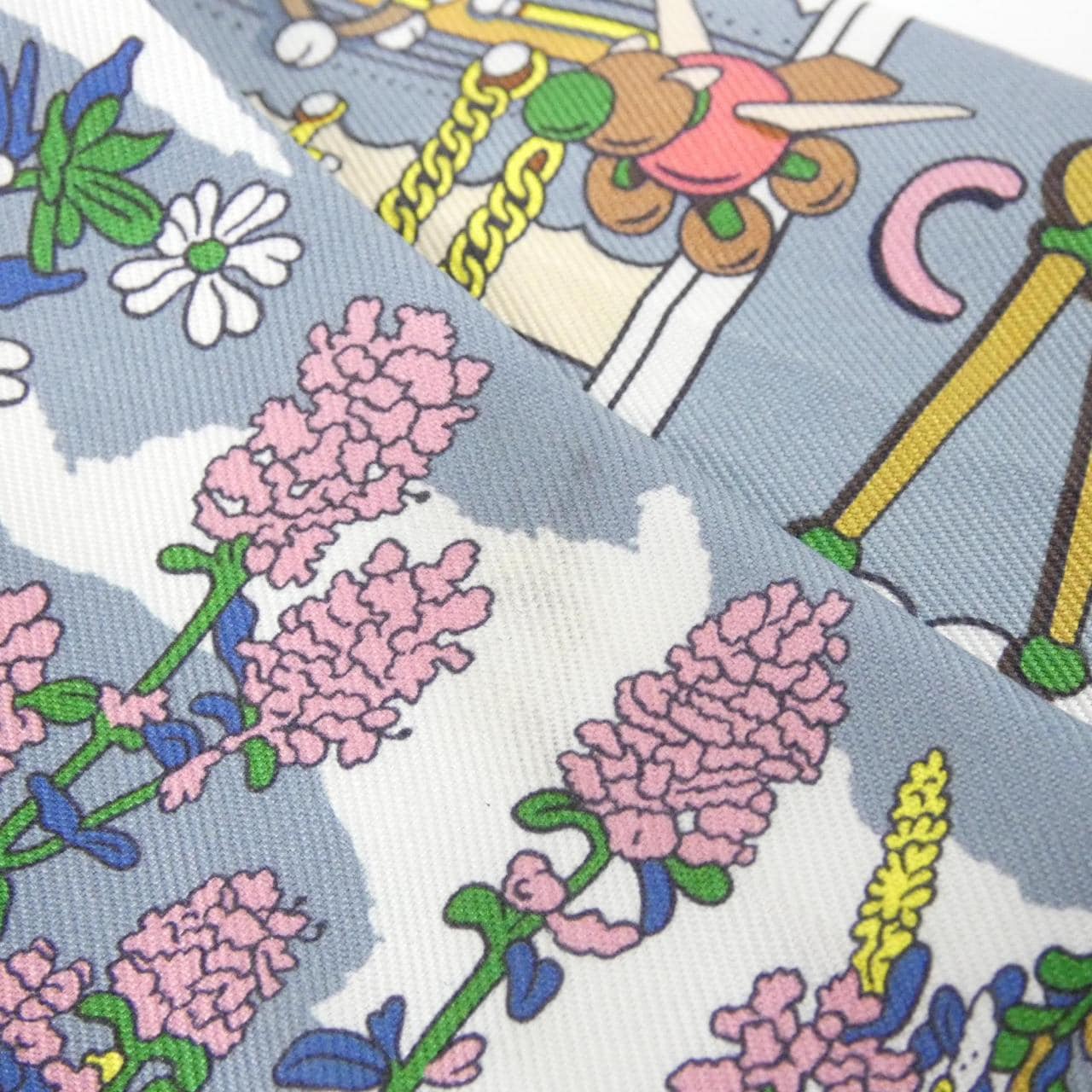 エルメス PONY PIT STOP ツイリー 064207S スカーフ