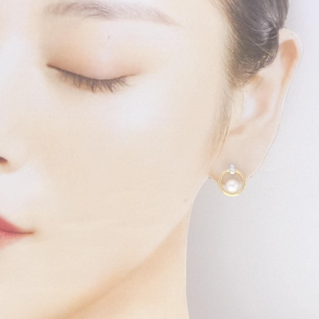 ミキモト アコヤパール ピアス 5.4mm