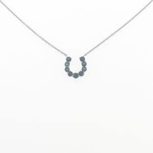 PT900/PT850 ホースシュー アレキサンドライト ネックレス 0.43CT
