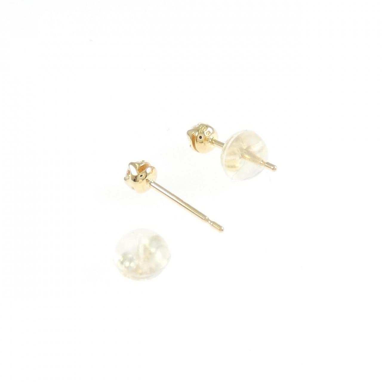 K18YG ダイヤモンド ピアス 0.1CT