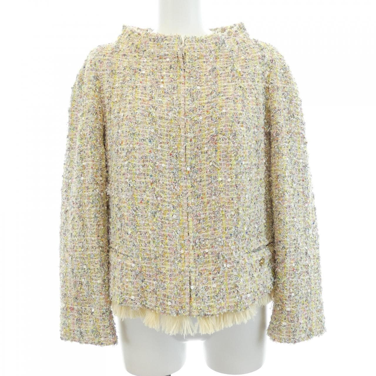 シャネル CHANEL P41094V20548 ノーカラージャケット