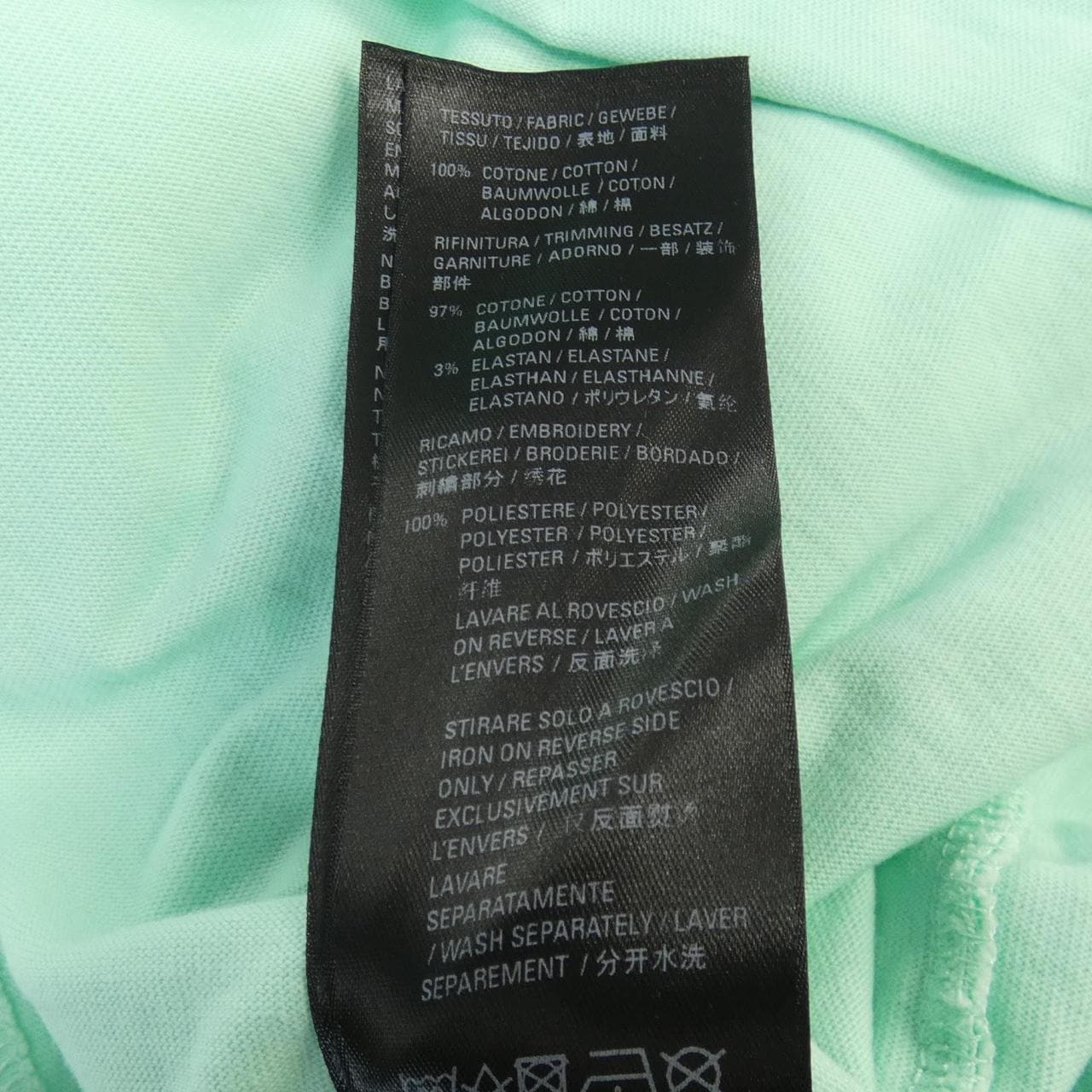 バレンシアガ BALENCIAGA WARDROBE 612966 TLVB9 UNISEX Tシャツ