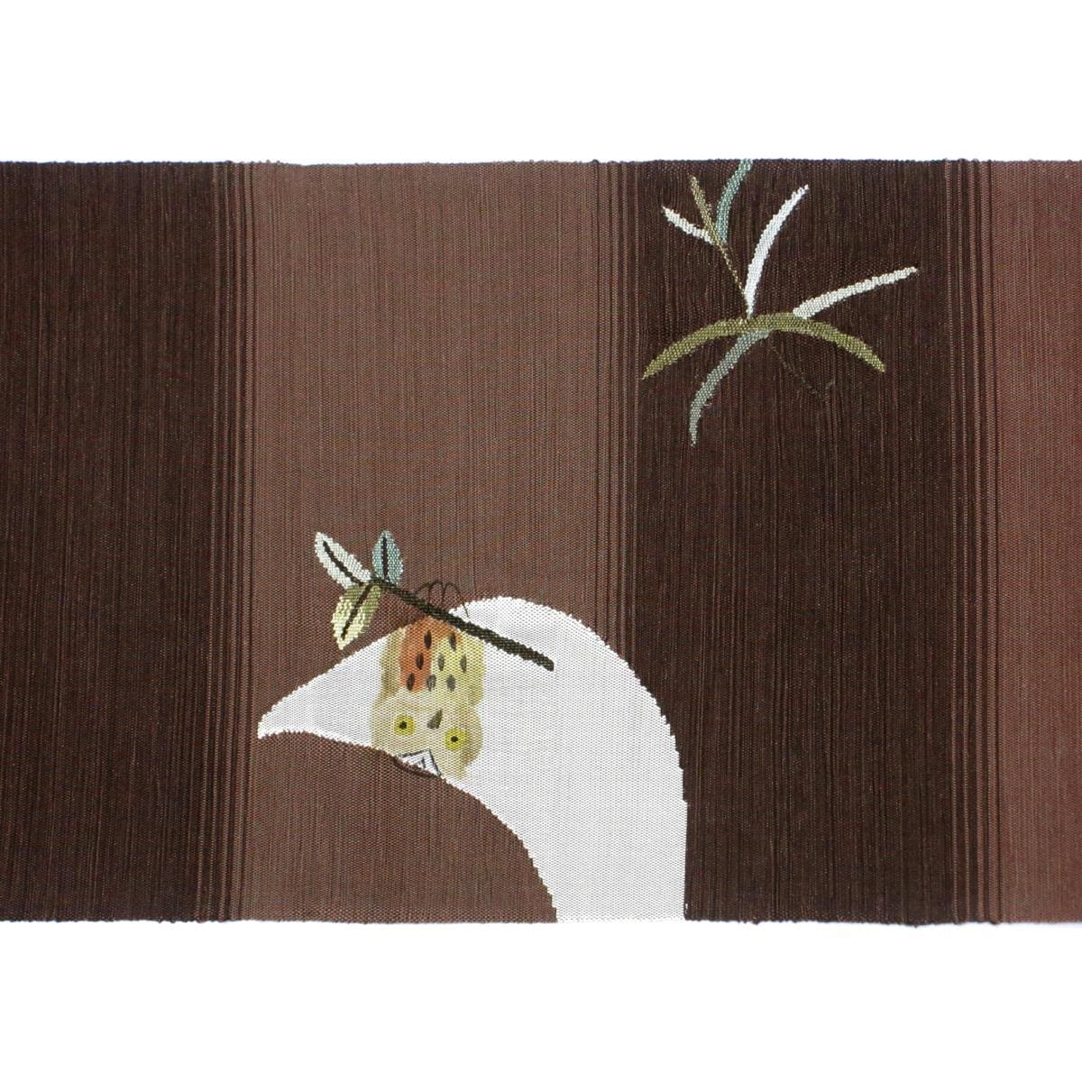 名古屋帯　紬織