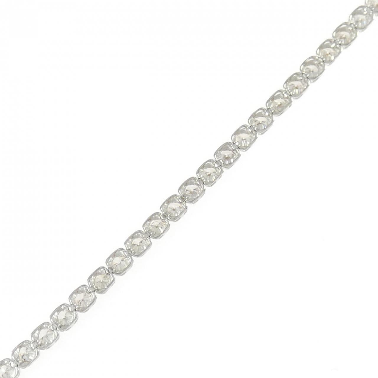 K18WG ダイヤモンド ブレスレット 2.00CT