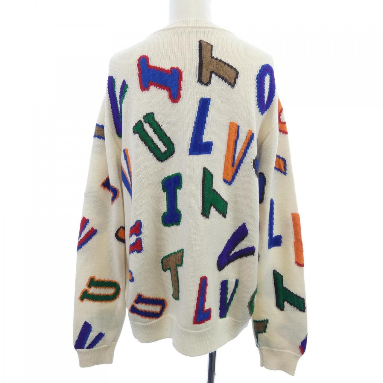 ルイヴィトン LOUIS VUITTON NBAレタークルーネック HLN10WZLL ニット