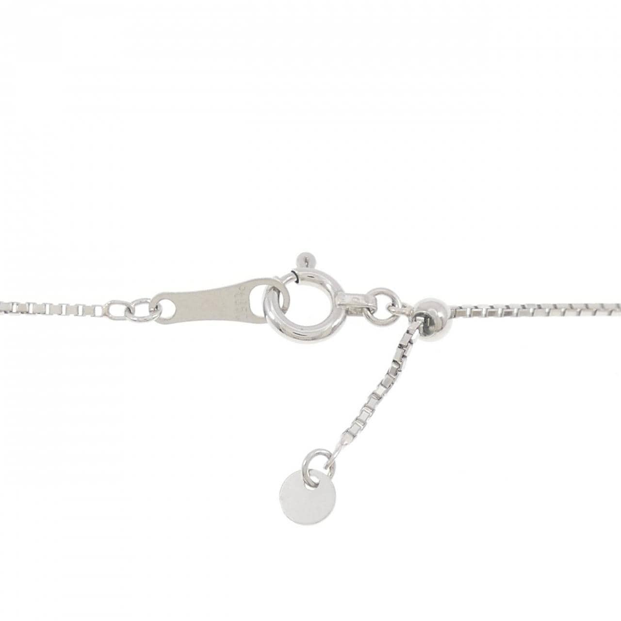 PT900/PT850 ソリティア ダイヤモンド ネックレス 1.026CT