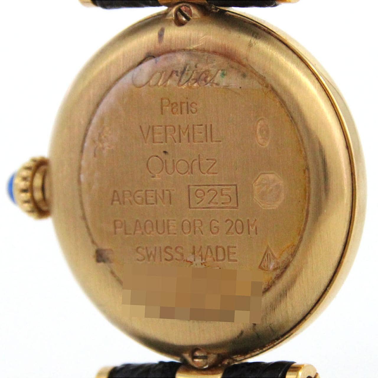 【ノーメンテナンス還元価格】カルティエ マストVLC GP W1006554 GP クォーツ