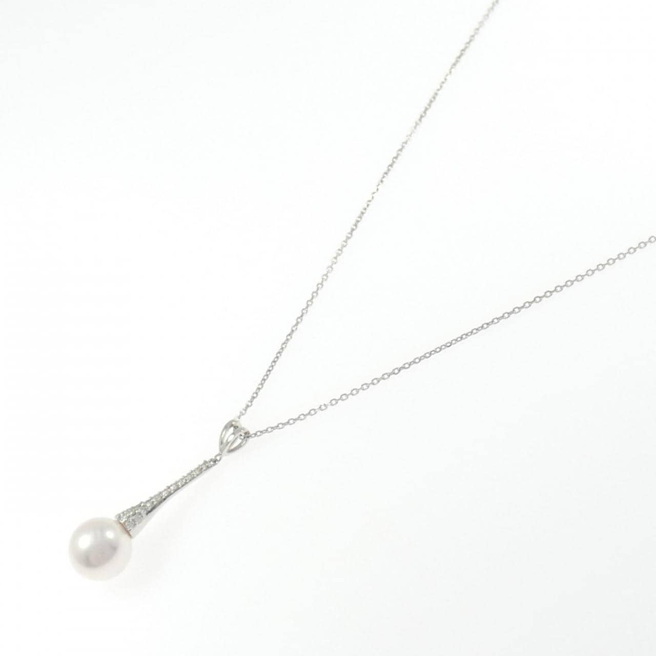 PT950/PT850 アコヤパール ネックレス 8.6mm