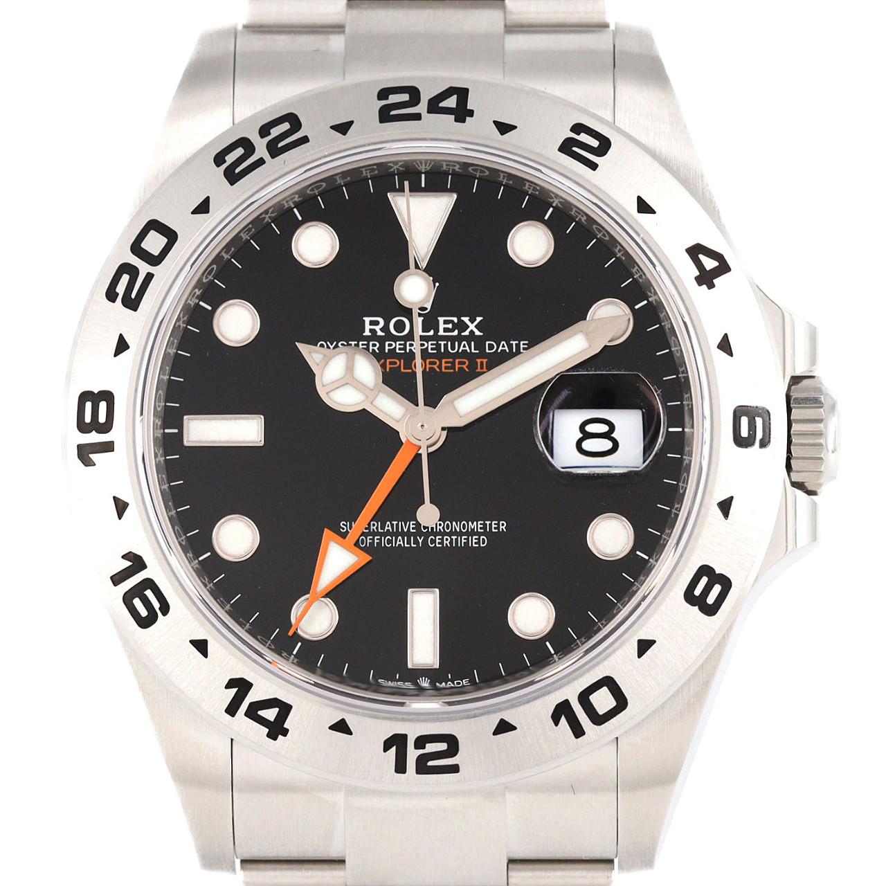 ロレックス エクスプローラーⅡ 226570 SS 自動巻 ランダム番