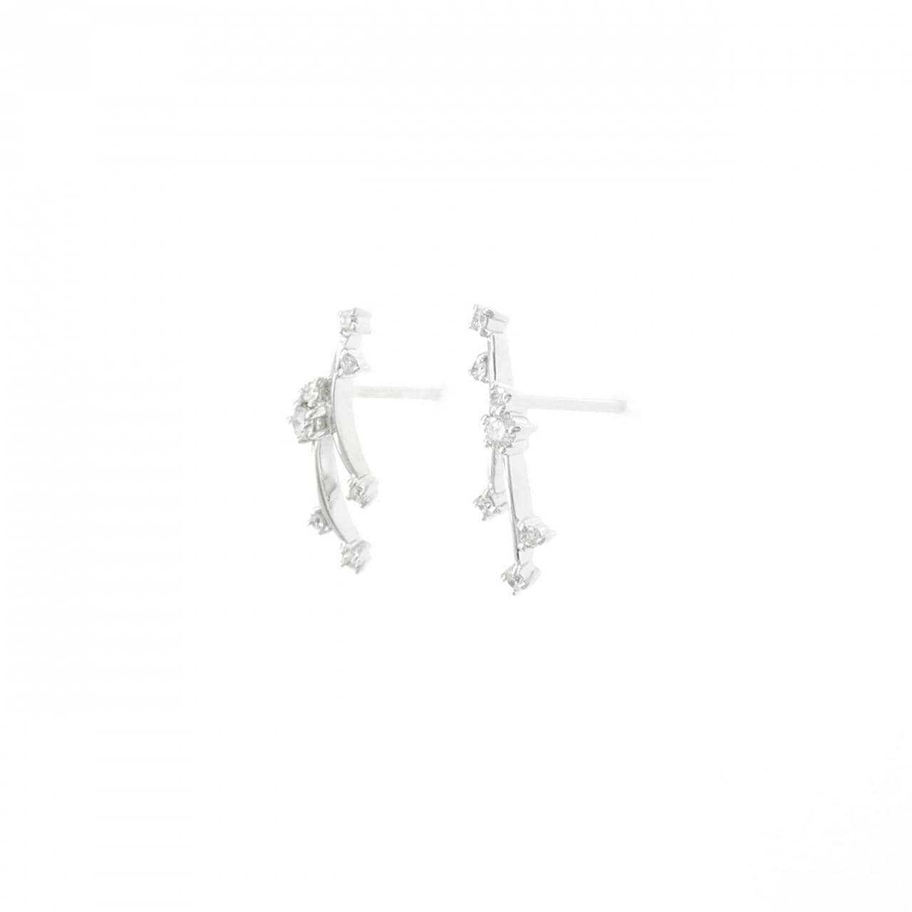 スタージュエリー ダイヤモンド ピアス 0.12CT