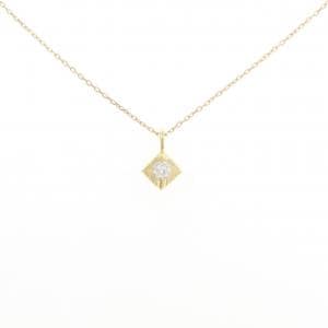 K18YG ダイヤモンド ネックレス 0.08CT