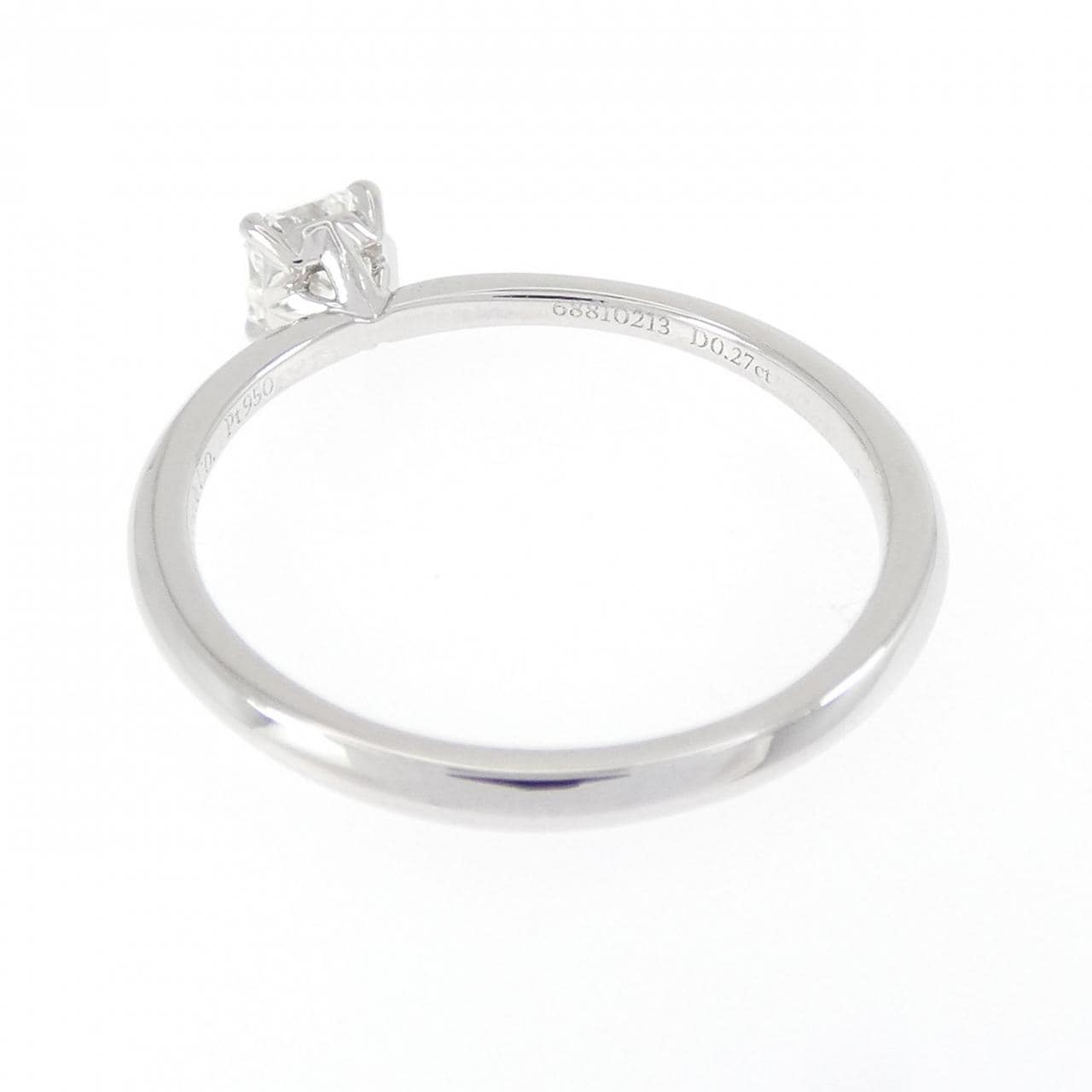 ティファニー トゥルー リング 0.27CT I VVS1