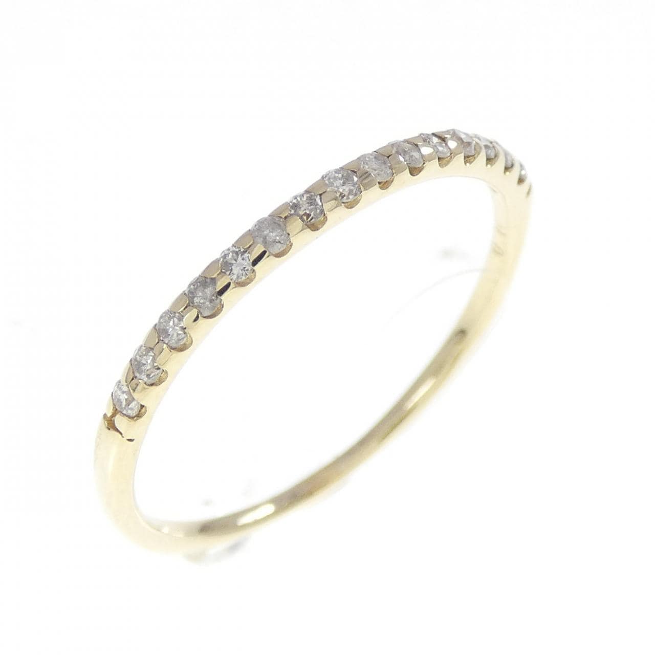 K10YG ダイヤモンド リング 0.14CT