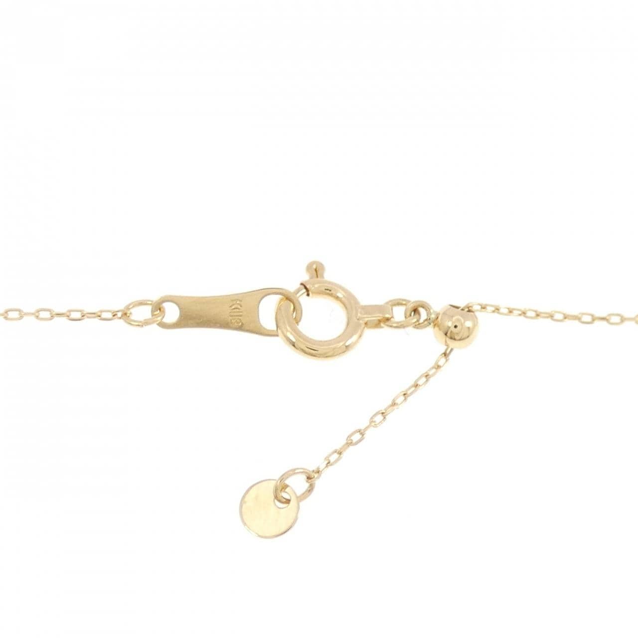 K18YG ダイヤモンド ネックレス 0.20CT